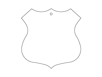 Car air freshener emblem shape customized, dimensions: H: 70.118mm, L: 70.0mm.